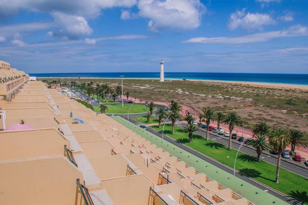 Terrazza E Vista Sull'Oceano, Wi-Fi, Piano 3, Piscina Sullo Stesso Piano Apartman Morro Jable  Kültér fotó